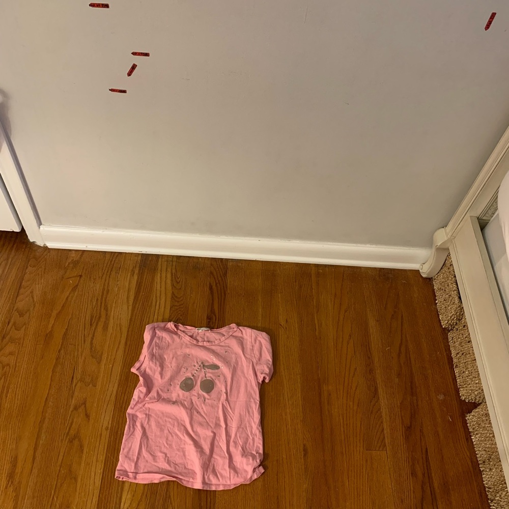 Girls Pink Bonpoint Graphic Shirt